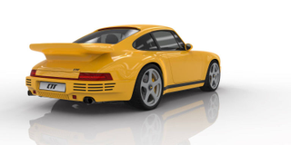 Illustration for article titled The 700 HP, 225 MPH, All-Carbon RUF CTR Isn't Built Off A Porsche